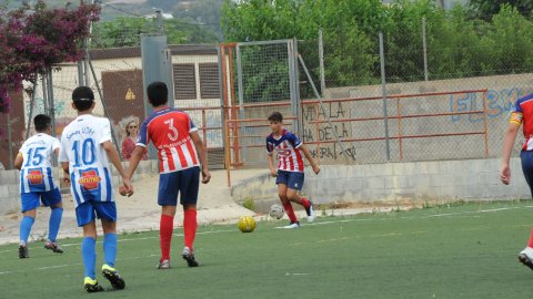 Marc Gordillo al partit de futbol infantil Vilassar de Mar-Molins. Vilassar de Mar. 13 de juny de 2021