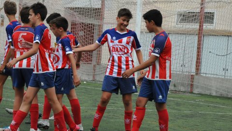 Marc Gordillo al partit de futbol infantil Vilassar de Mar-Molins. Vilassar de Mar. 13 de juny de 2021