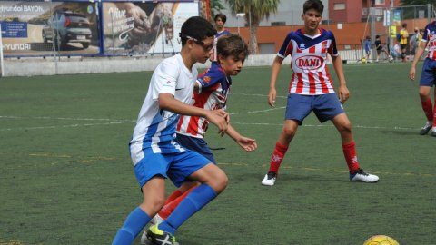 Marc Gordillo al partit de futbol infantil Vilassar de Mar-Molins. Vilassar de Mar. 13 de juny de 2021