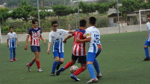Marc Gordillo al partit de futbol infantil Vilassar de Mar-Molins. Vilassar de Mar. 13 de juny de 2021