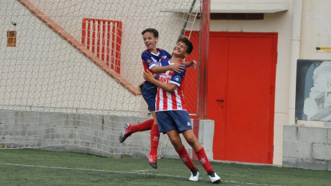 Marc Gordillo al partit de futbol infantil Vilassar de Mar-Molins. Vilassar de Mar. 13 de juny de 2021