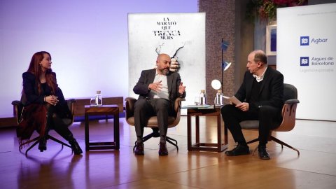 Presentació de La Marató de TV3 i Catalunya Ràdio dedicada a la salut mental, al plató de TV3. Sant Joan Despí. 15 de desembre de 2021