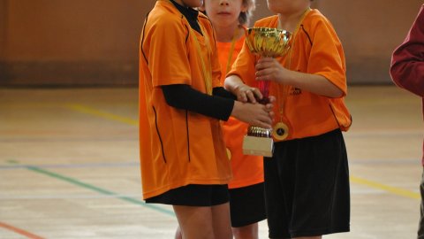 Marc Gordillo, a l'equip de futbol sala pre-benjamí del club esportiu Sant Joan de Vilassar de Mar. Any 2014. Foto: Saül Gordillo