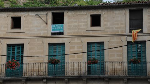 Priorat, Ribera d'Ebre i Terra Alta. Visita als municipis d'El Pinell de Brai, Miravet, la Morera de Montsant, Siurana, Porrera, Gratallops i Falset. Agost de 2014. Foto: Saül Gordillo