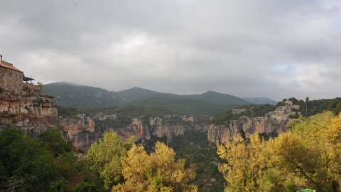 Priorat, Ribera d'Ebre i Terra Alta. Visita als municipis d'El Pinell de Brai, Miravet, la Morera de Montsant, Siurana, Porrera, Gratallops i Falset. Agost de 2014. Foto: Saül Gordillo
