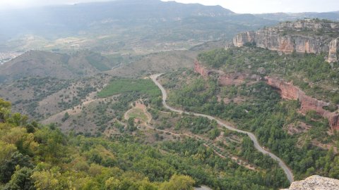 Priorat, Ribera d'Ebre i Terra Alta. Visita als municipis d'El Pinell de Brai, Miravet, la Morera de Montsant, Siurana, Porrera, Gratallops i Falset. Agost de 2014. Foto: Saül Gordillo