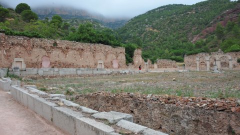 Priorat, Ribera d'Ebre i Terra Alta. Visita als municipis d'El Pinell de Brai, Miravet, la Morera de Montsant, Siurana, Porrera, Gratallops i Falset. Agost de 2014. Foto: Saül Gordillo