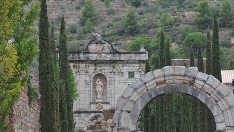 Priorat, Ribera d'Ebre i Terra Alta. Visita als municipis d'El Pinell de Brai, Miravet, la Morera de Montsant, Siurana, Porrera, Gratallops i Falset. Agost de 2014. Foto: Saül Gordillo
