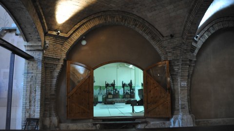 Priorat, Ribera d'Ebre i Terra Alta. Visita als municipis d'El Pinell de Brai, Miravet, la Morera de Montsant, Siurana, Porrera, Gratallops i Falset. Agost de 2014. Foto: Saül Gordillo