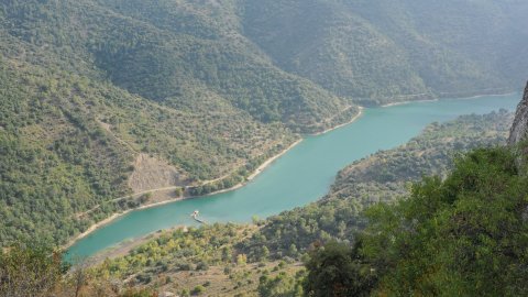 Priorat, Ribera d'Ebre i Terra Alta. Visita als municipis d'El Pinell de Brai, Miravet, la Morera de Montsant, Siurana, Porrera, Gratallops i Falset. Agost de 2014. Foto: Saül Gordillo