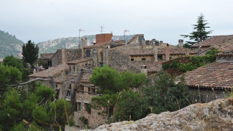 Priorat, Ribera d'Ebre i Terra Alta. Visita als municipis d'El Pinell de Brai, Miravet, la Morera de Montsant, Siurana, Porrera, Gratallops i Falset. Agost de 2014. Foto: Saül Gordillo