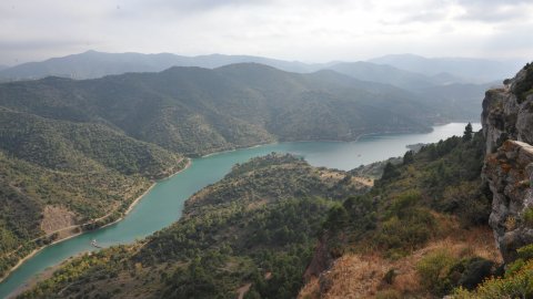 Priorat, Ribera d'Ebre i Terra Alta. Visita als municipis d'El Pinell de Brai, Miravet, la Morera de Montsant, Siurana, Porrera, Gratallops i Falset. Agost de 2014. Foto: Saül Gordillo