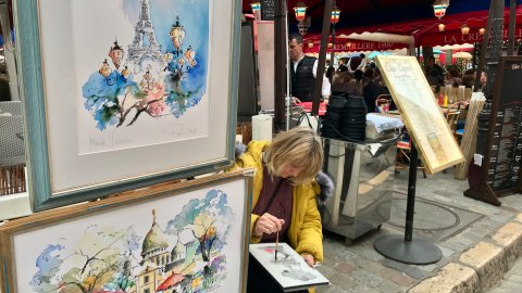 París i Saint-Denis. Març de 2018. Foto: Saül Gordillo