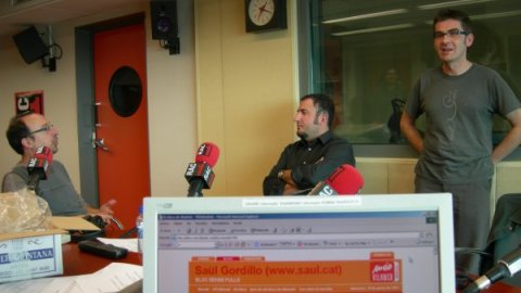 Programa de Minoria absoluta, a RAC1, amb entrevista a Saül Gordillo. Barcelona. 10 de gener de 2007