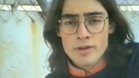 Portada, programa de Saül Gordillo i Joan Pujadas a Televisió Pública Pineda. 34 programes setmanals entre novembre de 1991 i juny de 1992. Pineda de Mar. 1991-1992 
