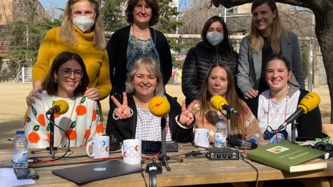 Catalunya Ràdio celebra el Dia Mundial de la Ràdio 2022 a escoles i centres d'assistència primària de Barcelona, Rubí i Granollers. 11 de febrer de 2022