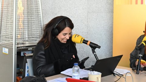 Catalunya Ràdio celebra el Dia Mundial de la Ràdio 2022 a escoles i centres d'assistència primària de Barcelona, Rubí i Granollers. 11 de febrer de 2022