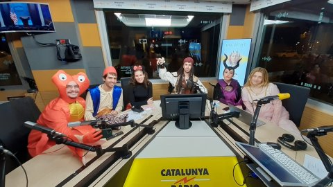 Carnestoltes a Catalunya Ràdio. Repte d’Adolescents XL. Barcelona. 25 de febrer de 2022