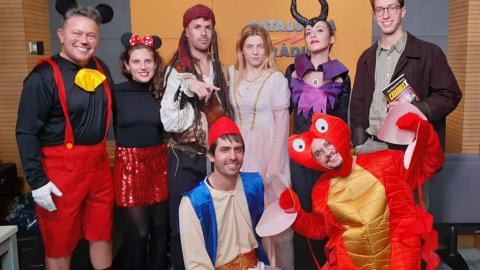 Carnestoltes a Catalunya Ràdio. Repte d’Adolescents XL. Barcelona. 25 de febrer de 2022