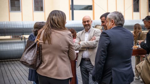 Premis Revolució 4.0 de Catalunya Ràdio 2022 a l'antiga fàbrica Damm. Barcelona. 4 de maig de 2022