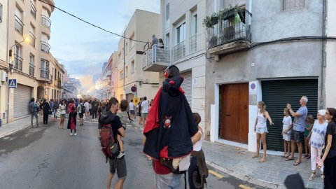 Les Santes. Anem a tancar. Mataró. 29 de juliol de 2022