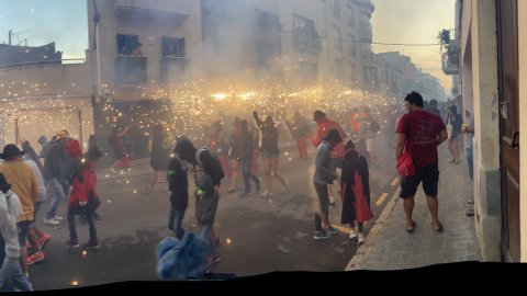 Les Santes. Anem a tancar. Mataró. 29 de juliol de 2022