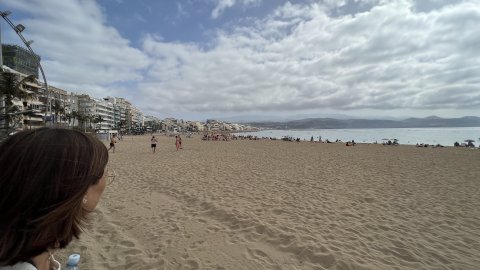 Gran Canaria. Platja de las Canteras. Las Palmas. Fotos amb iPhone 13 Pro Max. 4-11 d’agost de 2022