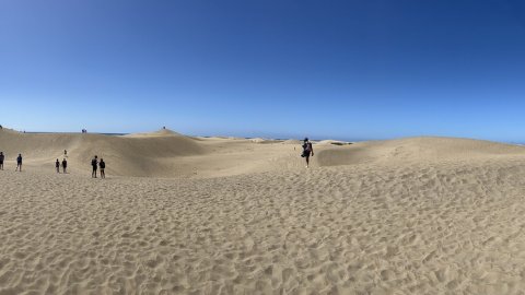 Gran Canaria. Dunes de Maspalomas. Panoràmica. Fotos amb iPhone 13 Pro Max. 4-11 d’agost de 2022
