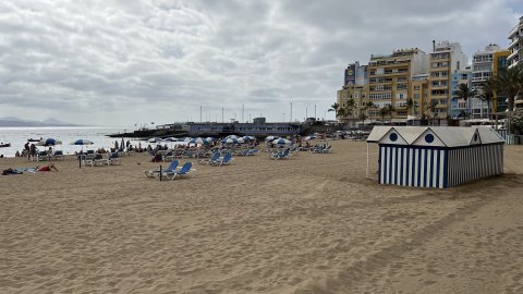 Gran Canaria. Platja de las Canteras. Las Palmas. Fotos amb iPhone 13 Pro Max. 4-11 d’agost de 2022