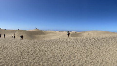Gran Canaria. Dunes de Maspalomas. Panoràmica. Fotos amb iPhone 13 Pro Max. 4-11 d’agost de 2022