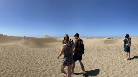 Gran Canaria. Dunes de Maspalomas. Panoràmica. Fotos amb iPhone 13 Pro Max. 4-11 d’agost de 2022