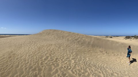 Gran Canaria. Dunes de Maspalomas. Panoràmica. Fotos amb iPhone 13 Pro Max. 4-11 d’agost de 2022