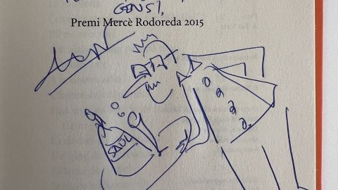 "[Tot això ho faig perquè tinc molta por] però tu, Saül, no en tinguis gens!" Empar Moliner. 'Tot això ho faig perquè tinc molta por'. Febrer de 2016