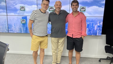 Entrevista a Onda Cero Catalunya, al programa La bruíxola d’estiu amb Marco Chiazza i Marc C. Griso. Barcelona. 23 d’agost de 2022