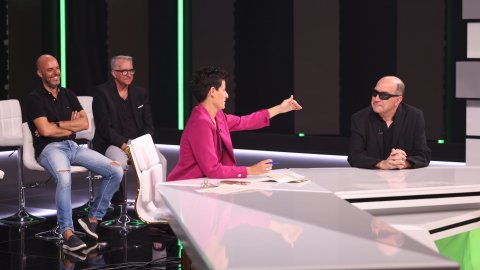Presentació de la nova temporada de 8tv i anunci del naixement del mitjà digital Principal, que dirigirà Saül Gordillo. Sant Just Desvern. 7 de setembre de 2022