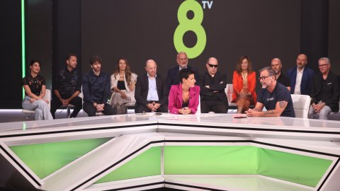 Presentació de la nova temporada de 8tv i anunci del naixement del mitjà digital Principal, que dirigirà Saül Gordillo. Sant Just Desvern. 7 de setembre de 2022