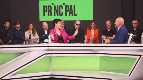 Presentació de la nova temporada de 8tv i anunci del naixement del mitjà digital Principal, que dirigirà Saül Gordillo. Sant Just Desvern. 7 de setembre de 2022