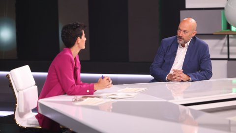 Presentació de la nova temporada de 8tv i anunci del naixement del mitjà digital Principal, que dirigirà Saül Gordillo. Sant Just Desvern. 7 de setembre de 2022
