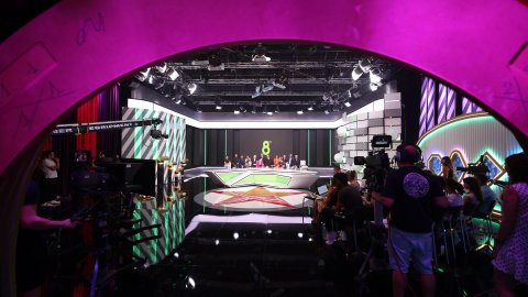 Presentació de la nova temporada de 8tv i anunci del naixement del mitjà digital Principal, que dirigirà Saül Gordillo. Sant Just Desvern. 7 de setembre de 2022