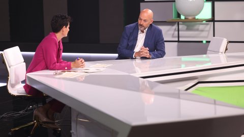 Presentació de la nova temporada de 8tv i anunci del naixement del mitjà digital Principal, que dirigirà Saül Gordillo. Sant Just Desvern. 7 de setembre de 2022