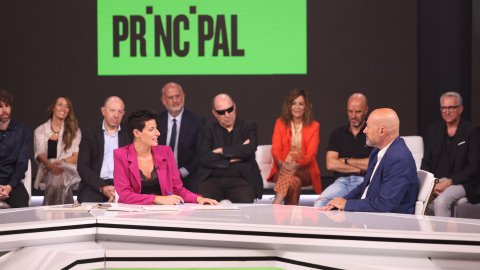 Presentació de la nova temporada de 8tv i anunci del naixement del mitjà digital Principal, que dirigirà Saül Gordillo. Sant Just Desvern. 7 de setembre de 2022