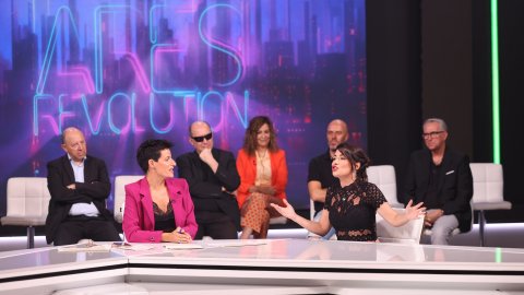 Presentació de la nova temporada de 8tv i anunci del naixement del mitjà digital Principal, que dirigirà Saül Gordillo. Sant Just Desvern. 7 de setembre de 2022