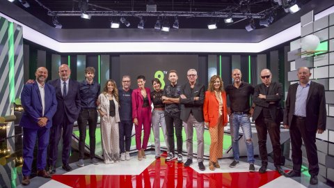 Presentació de la nova temporada de 8tv i anunci del naixement del mitjà digital Principal, que dirigirà Saül Gordillo. Sant Just Desvern. 7 de setembre de 2022
