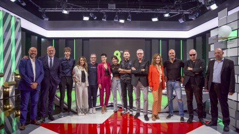 Presentació de la nova temporada de 8tv i anunci del naixement del mitjà digital Principal, que dirigirà Saül Gordillo. Sant Just Desvern. 7 de setembre de 2022