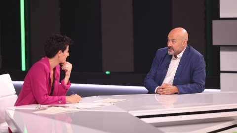 Presentació de la nova temporada de 8tv i anunci del naixement del mitjà digital Principal, que dirigirà Saül Gordillo. Sant Just Desvern. 7 de setembre de 2022