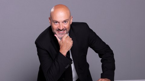 El Pentàgon de 8tv, novetat de la temporada 2022-2023. Programa de Vicent Sanchis amb Mònica Hernàndez de subdirectora i col·laboradors com Sergi Sol, Pilar Rahola i Saül Gordillo. Sant Just Desvern. Setembre de 2022