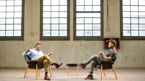 La Fábrica de 8tv amb Cayetano Martínez de Irujo. Barcelona. 6 de novembre de 2022