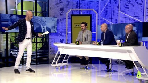 El director de Principal, Saül Gordillo, al programa OpinaCat de 8tv. Sant Just Desvern. 11 de novembre de 2022