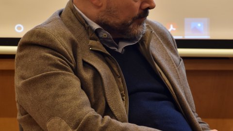 Presentació de Principal en el Fòrum 10 Comunicació de Ràdio Puig-reig, amb Jordi Margarit, Josep Genescà i el director general de Mitjans de Comunicació del Govern, Jordi del Rio. Puig-reig. 25 de novembre de 2022