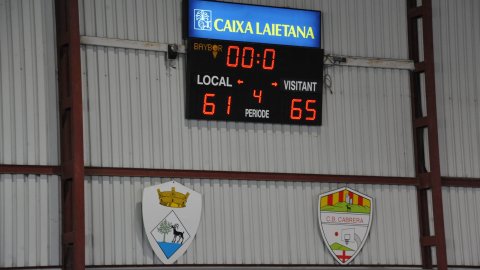 CB Cabrera - CB Granollers 5 (61-65). Cabrera de Mar. 18 de desembre de 2022